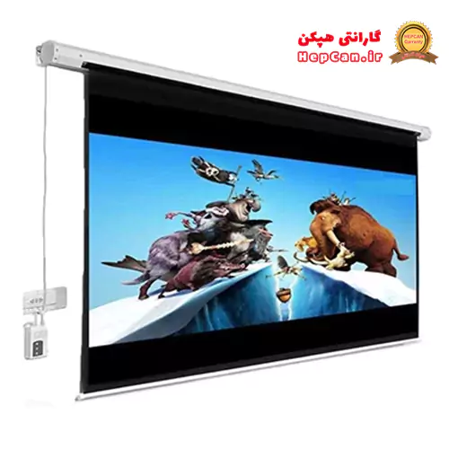 پرده نمایش برقی پروژکتور ابعاد 3*4